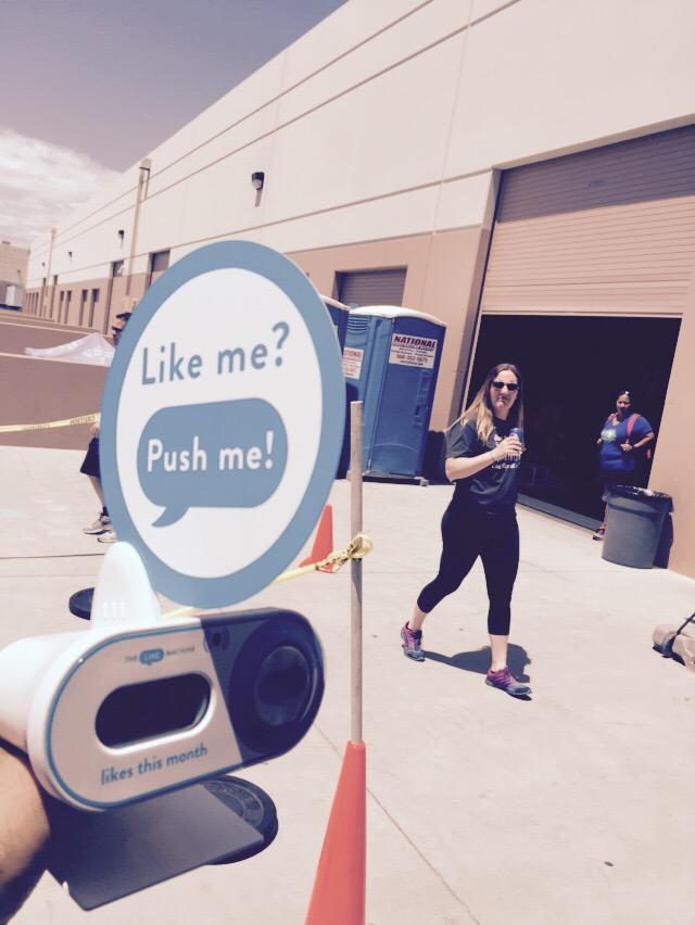 eatcreamdaddy's tweet photo. Getting some great feedback from the #Crossfit community and some #inperson #likes on our #machine from @TLMSocial http://t.co/KsSQYrSJI3