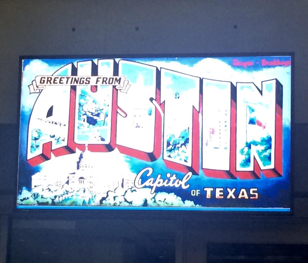 AtiyaFrederick's tweet photo. Here we go #Austin you and me!! Let's do this! #PBSam #PBSKIDS http://t.co/G4Yf95L33t