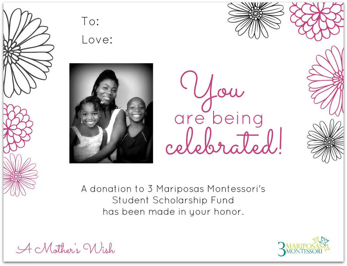 Celebrate #mothers and #education this #mothersday.  razoo.com/team/3mm-A-Mot…