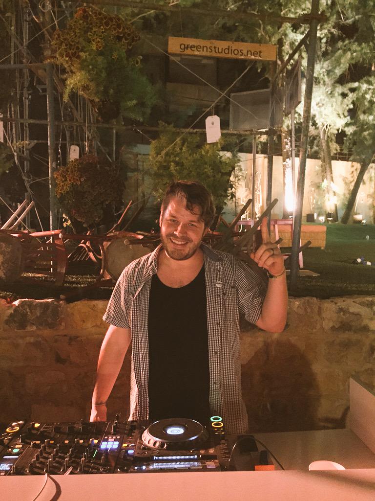 commonfest's tweet photo. #DJ Romax from @uberhausclub is in the house! #CommonFestBeirut http://t.co/RE8CFAuTLX