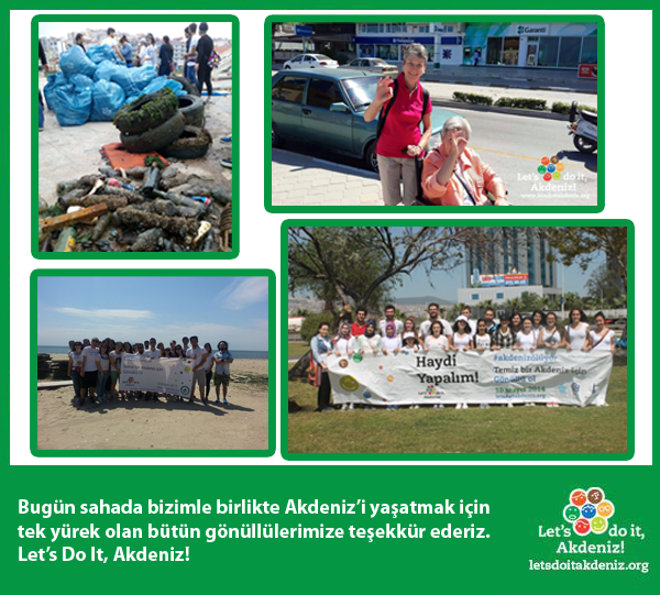Bugün bizimle birlikte Akdeniz’i yaşatmak için tek yürek olan tüm gönüllülerimize teşekkür ederiz.
#AkdeniziYaşat