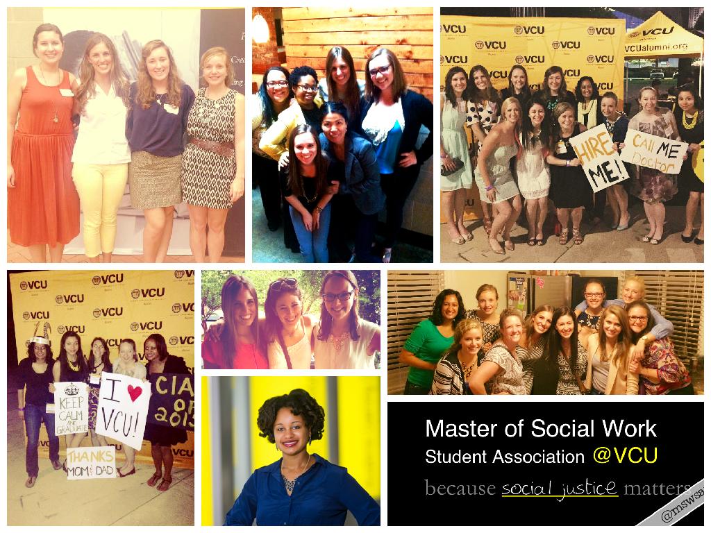 VCUSocialWork's tweet photo. Thanks to the #vcussw2015 student leadership! http://t.co/9vZMrDp0PK
