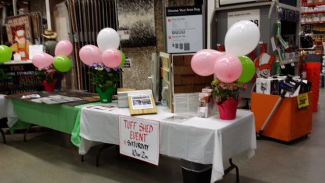 TuffShedEd's tweet photo. Logan HD4414 – indoor Shed Event. http://t.co/YYE97cVfJK