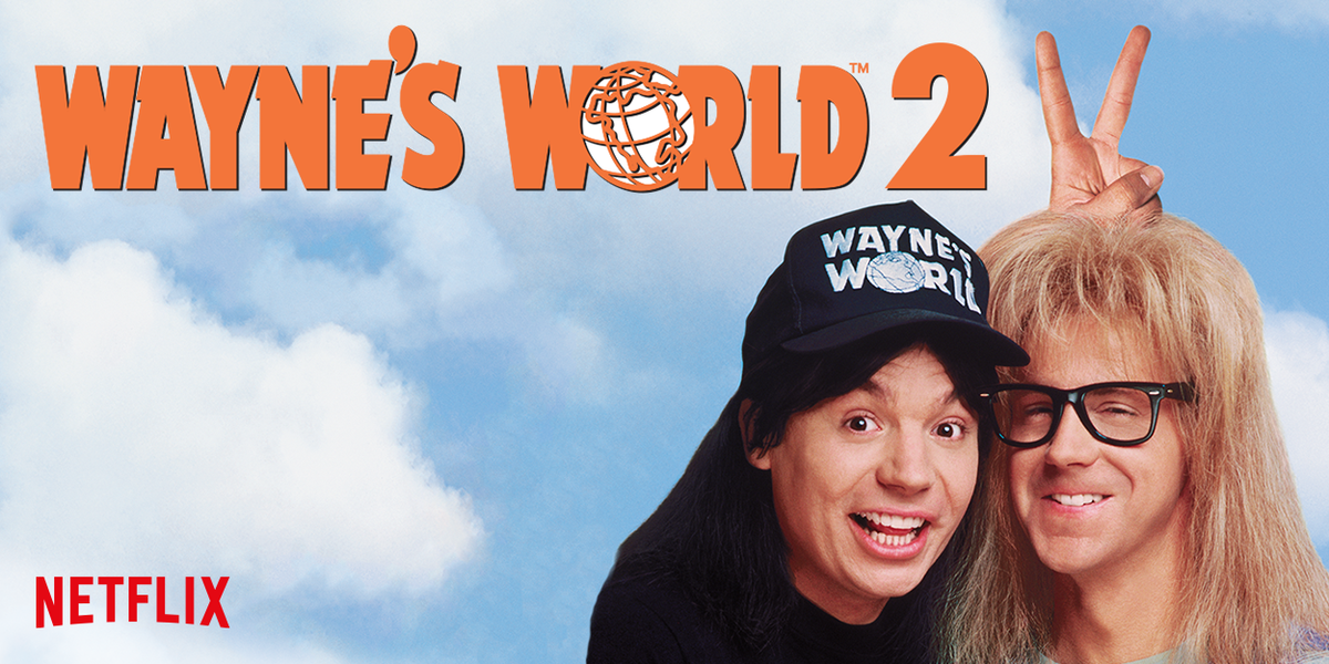 Maryclair_Mcd's tweet photo. Goodnight 🌎 “@netflix: Shred ‘til you’re dead. #WaynesWorld2 http://t.co/LaQEKgLtV8”
