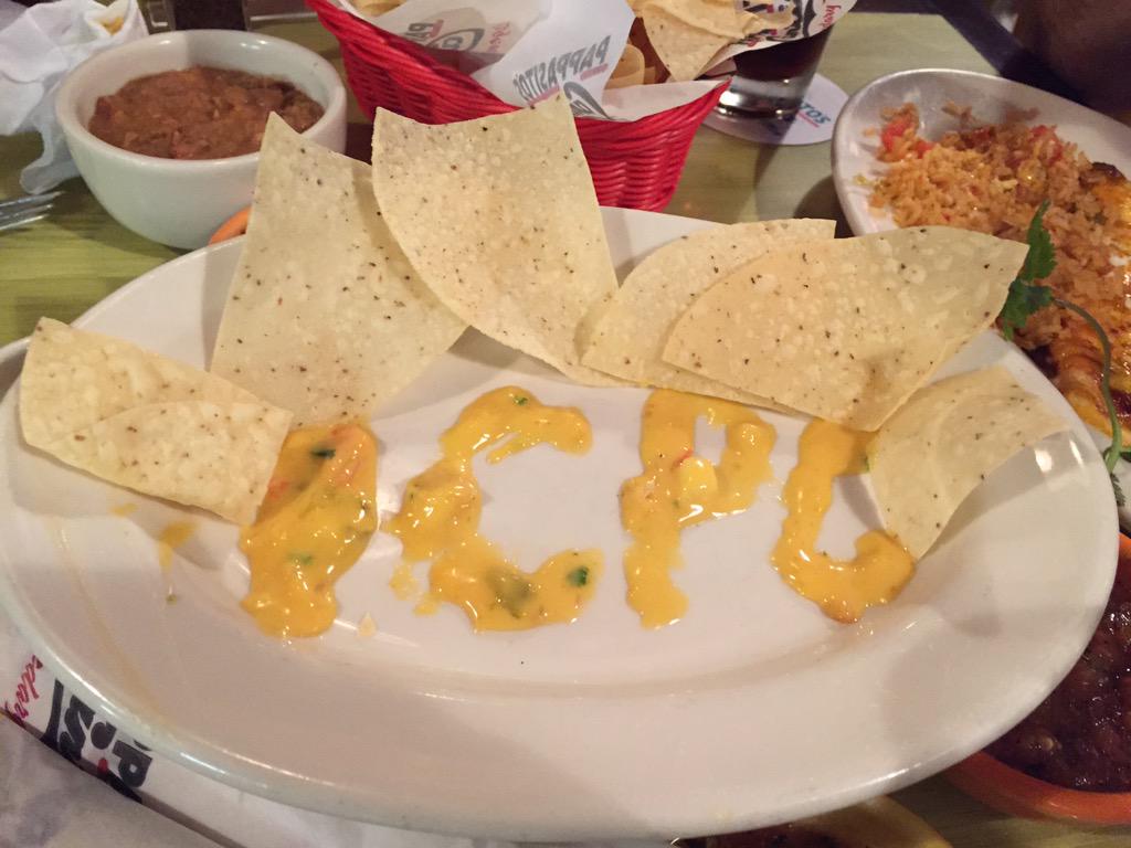 #QuestICPCFood #ICPC2015 here is ICPC queso!