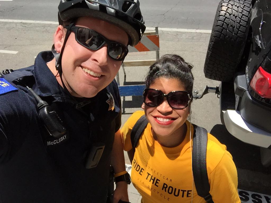 xschutt's tweet photo. Sacramento's Finest keeping riders safe during #ridetheroute @misskeen @ChrisLedesma2 @SACOG @SacPd_BikeUnit http://t.co/o6EhJ05FZb