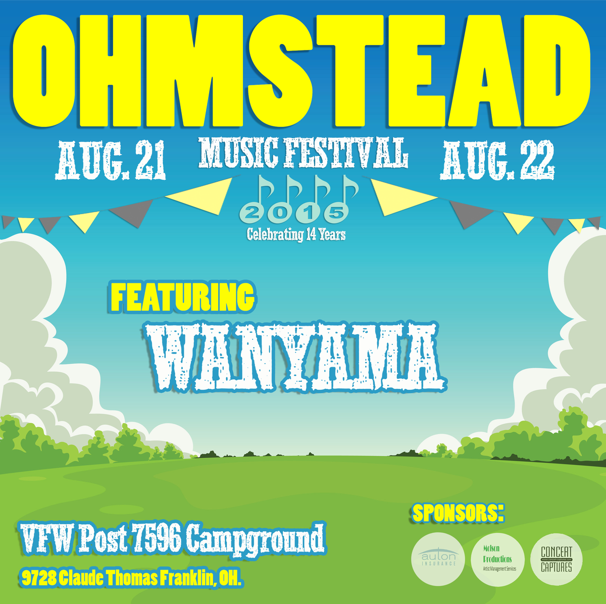 <a href="/WANYAMAOFFICIAL/">WANYAMA</a> are bringing their funky, experimental, &amp; eclectic jams to this years <a href="/Ohmsteadfest/">Ohmstead Music Fest</a>