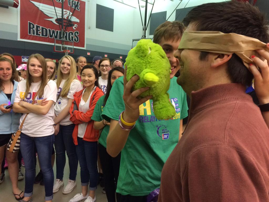 Redwingpride's tweet photo. Get out to SHS tonight for Relay for Life! http://t.co/6np69YJalZ