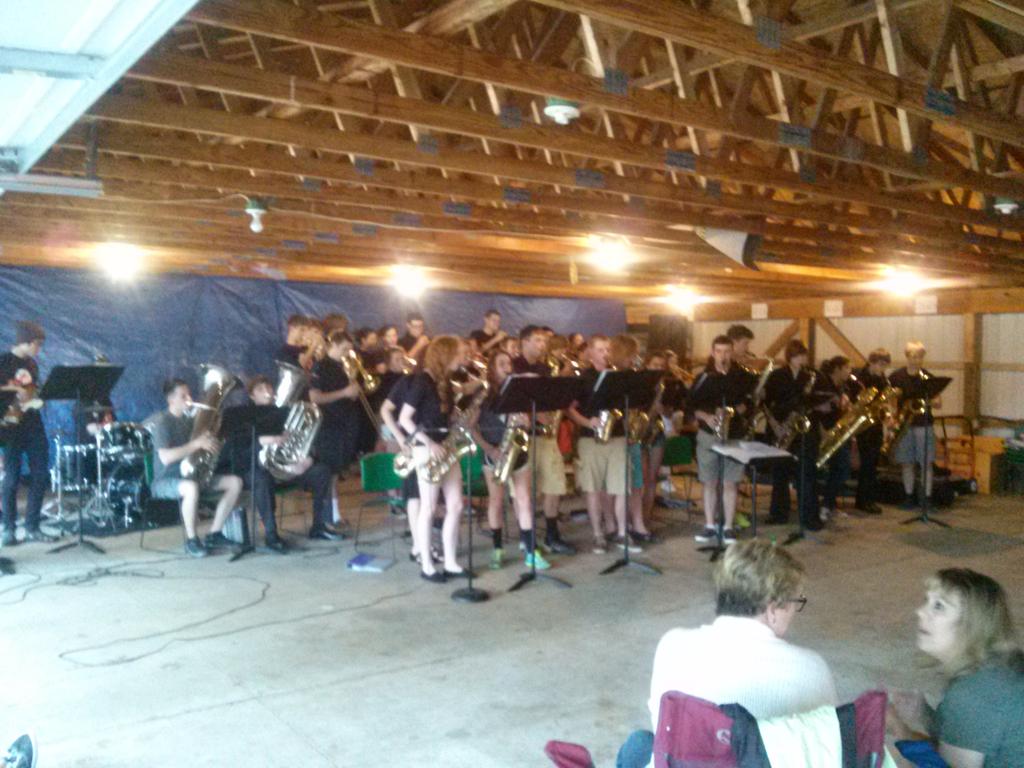 rrickert624's tweet photo. TK and Cal superband tonight at Yankee Springs.  What a great night! #tkstrong @CaledoniaBands http://t.co/6jqZpMd00O