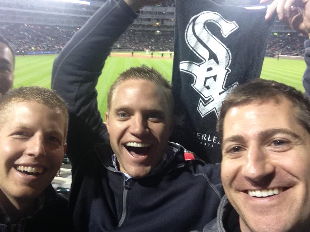White Sox Game Baby! #SixthInningSelfie #6thinningselfie