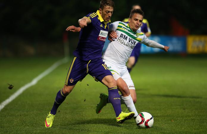 Ibraimi in action for Maribor