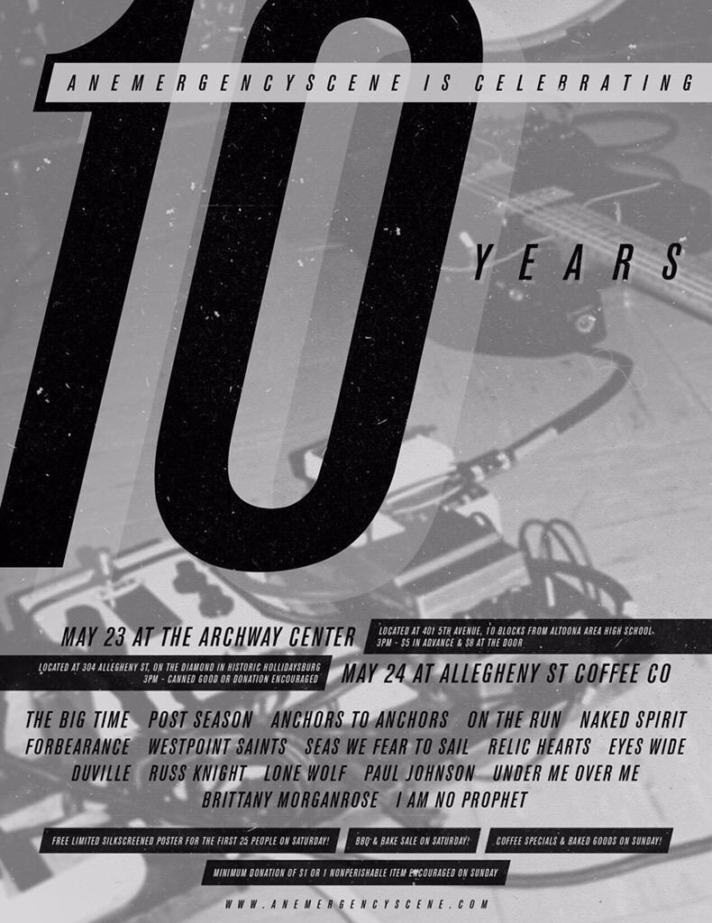 AaronPorta's tweet photo. ALTOONA! Pick up your tickets for the #AES10 year show! Let's make this a fun one!! http://t.co/B6XB1sDoXH http://t.co/2XMRtR0r66