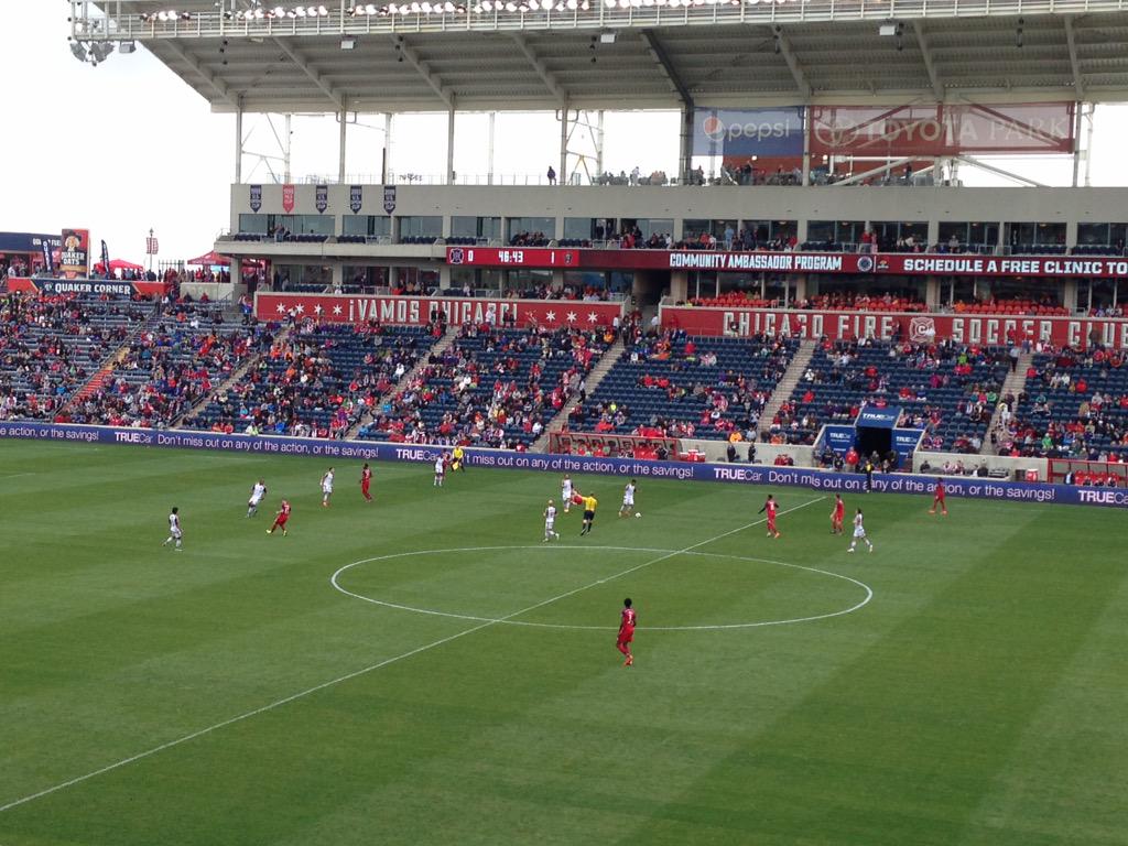 interbeaverfc's tweet photo. Scouting at Chicago Fire. The team transfer budget is 3 kegs this year. @KyleBeckerman @sjohn25 @NickRimando http://t.co/5PWQIfEwDy