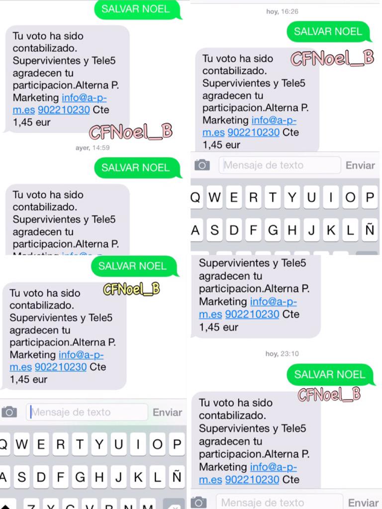 CFNoel_B's tweet photo. Aquí las capturas de mis 5 votos!Participo en el sorteo de la camiseta #NoelDuermeEnHonduras vamos @NoelBayarri 😍🙌🏼 http://t.co/AsgMsLIFpy