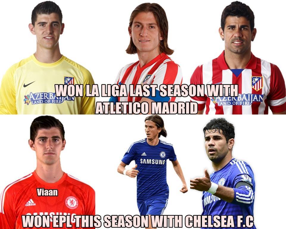 RemarksFootball's tweet photo. Champions then and now.. http://t.co/J2TcFgV8jW