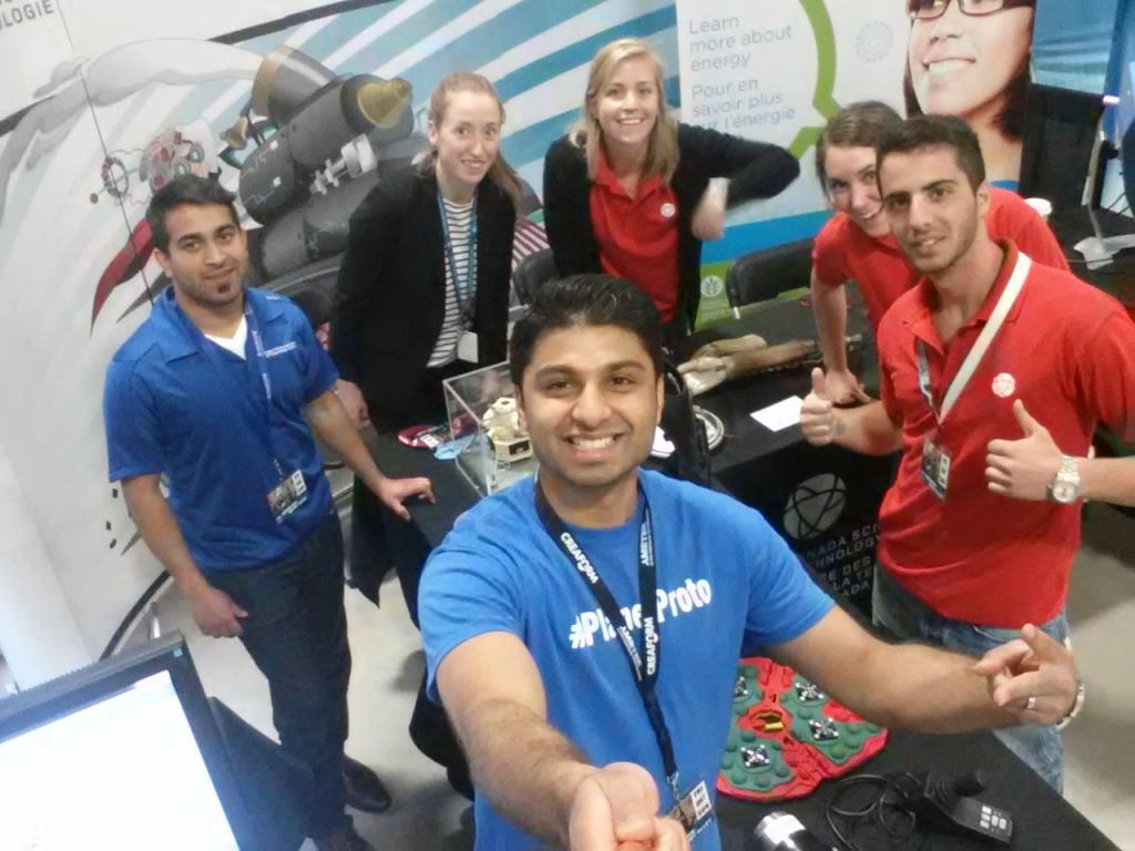 JennMGann's tweet photo. @SciTechMuseum and @Proto3000 teams unite! @OttawaCC @ScitechCanada http://t.co/xnQXp7jdzI