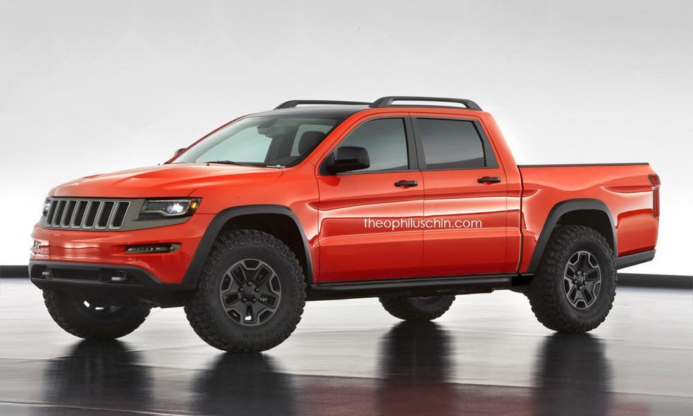 DigitalTrends's tweet photo. Jeep needs a pickup truck, and the Grand Cherokee could be the perfect foundation http://t.co/5rGJQUrLrG http://t.co/ZjhPKTlNVN