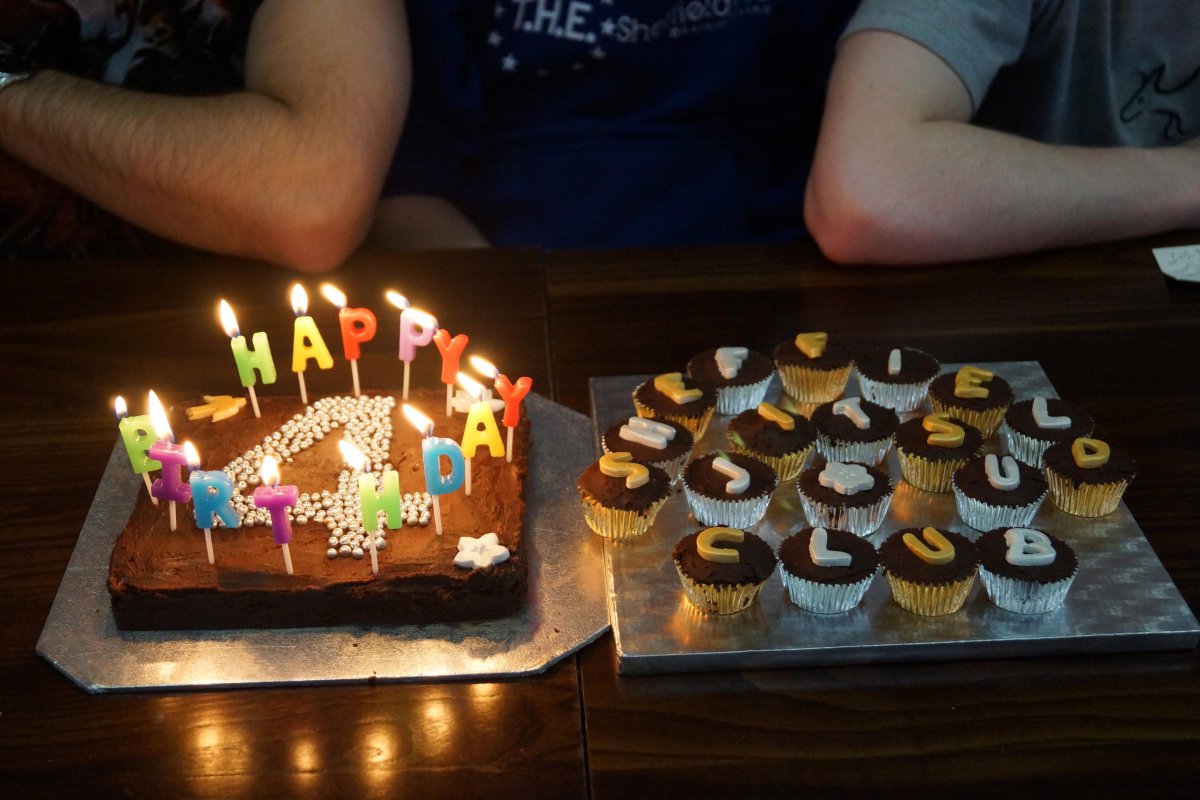 SheffieldJitsu's tweet photo. The club had a great time today! Traditionally, Anna bakes some amazing buns and cakes! @jitsufoundation #birthday http://t.co/lFd3Az6vmt