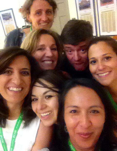 VaneMosqueira's tweet photo. AIS Selfie Enjoying #PZATL conference @AIS_Eagles @csamanes @rhovington @FabbriniRocio @silfo85 @casieonline http://t.co/GdAgNmhody