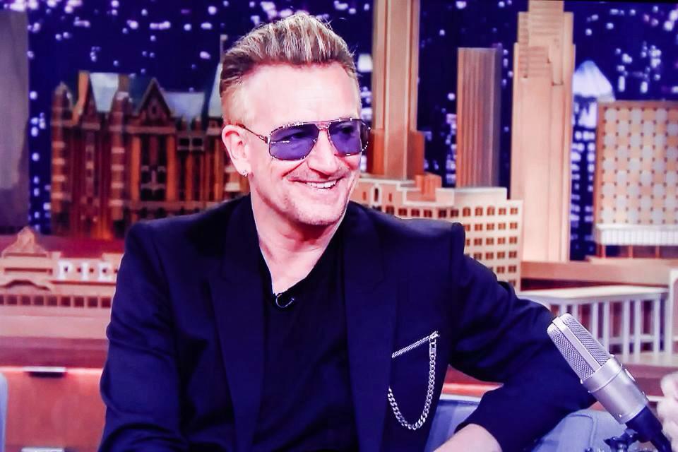 U2coholics's tweet photo. Happy 55th Bono @U2 #U2 #BonoBirthday #Bono55 #U2Fallon http://t.co/SrHMlSILLm