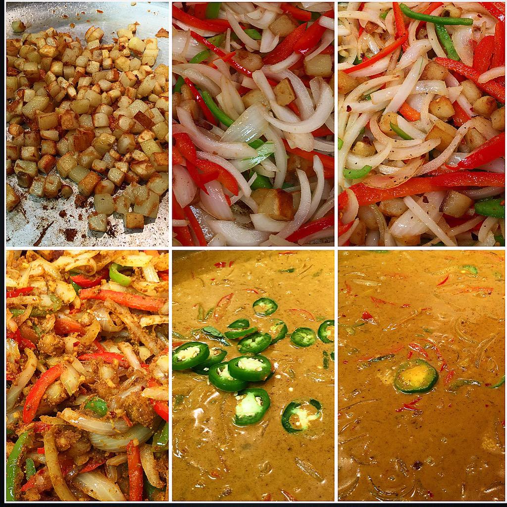 HipHopChef360's tweet photo. #VEGAN #CURRY is now ready for me to add wilt the #Spinach #Eupham #EuphamMultimedia #SneakersAndHeaters http://t.co/qoiJp9cqOl