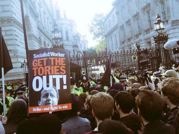 jeddlines's tweet photo. Twitter has apparently removed #ToriesOutNow from the trending section so you might not know about this. http://t.co/ETPzNlzpGC
