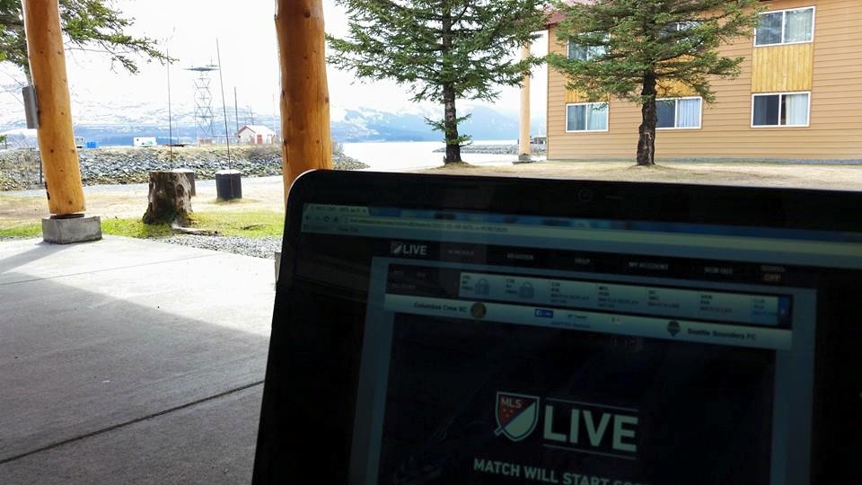 OThomao's tweet image. #CLBvSEA  with a view of Port Valdez in Alaska. Do 'em, Columbus! #ImissYouAll