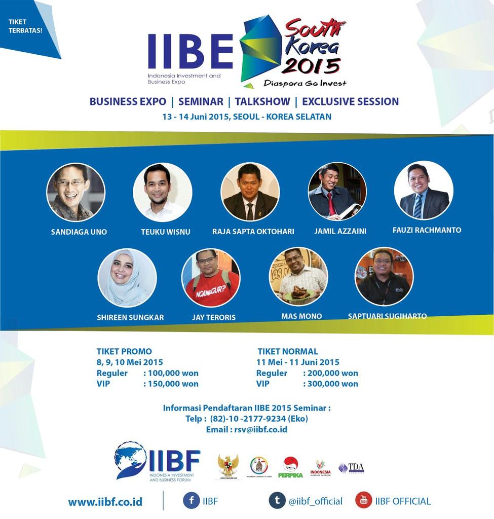 iibf_official's tweet photo. Kali ini giliran Diaspora Indonesia di Korea Selatan yang diobati rasa rindunya akan Tanah Air.. http://t.co/JN1ANbmqIu