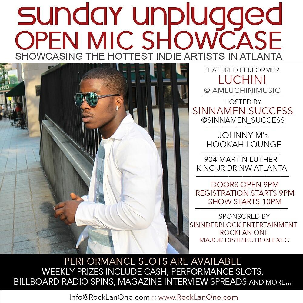 IAmluchiniMusic's tweet photo. Come see the HOTTEST SHOWCASE IN ALL OF ATLANTA http://t.co/K9ub0vDQUp