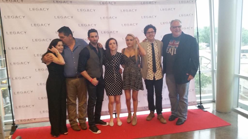 SMUSummerFilm's tweet photo. Red carpet at @LegacySFP premiere @smumeadows #SMUFilm http://t.co/brZw6iOnV5