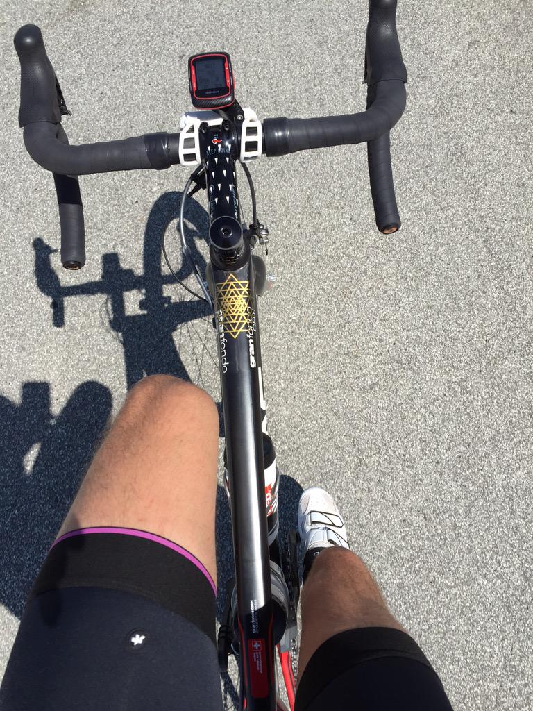 097romeo's tweet photo. Had a great ride today #assos #assosnorthamerica #s7 #sponsor yourself #GameChanger #PaloAltoBicycles #BMC http://t.co/kYPzlPhW1Y
