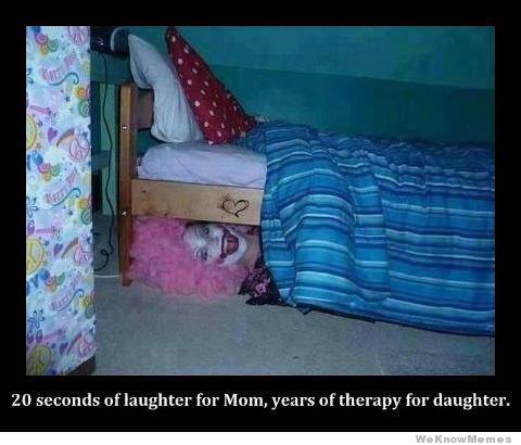 Ckandrew14's tweet photo. #ImGoodAt playing funny (and possibly traumatizing) jokes on my kids... http://t.co/9ypiZh2Hfh
