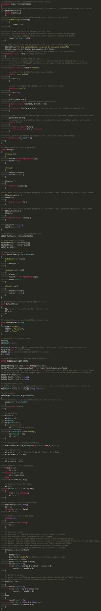 PsichiX's tweet photo. Intuicio++ programming language will rock the world soon! (⌐ ͡■ ͜ʖ ͡■)
#gamedev #programming #intuicio http://t.co/r6NB5C4kAt