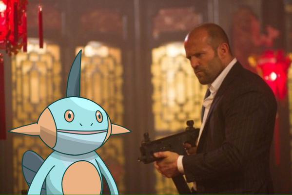 NumacrawAttack's tweet image. ステイサム流ポケモンの捕まえ方。