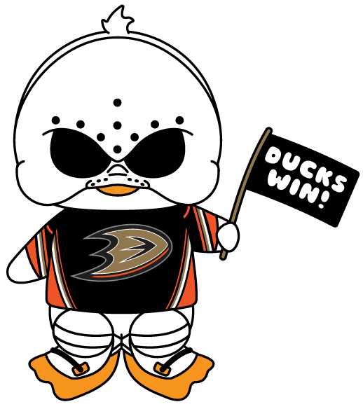 Wild Wing - Mascot of the Anaheim Ducks (NHL)  Anaheim ducks, Anaheim ducks  hockey, Ducks hockey
