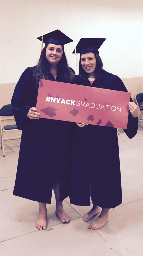 caitaimee's tweet photo. Walked around barefoot to avoid the heels we tortured ourselves with today #nyackgraduation http://t.co/0wNWd4KaTz
