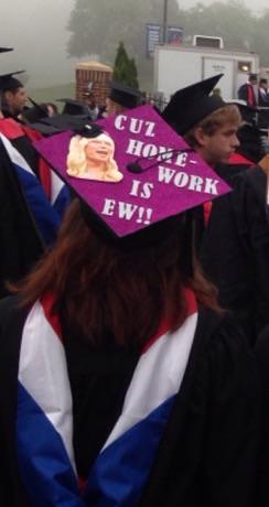 Caitiphoebus's tweet photo. I graduated college today... check out my cap @FallonTonight @jimmyfallon http://t.co/E7VrHruBBt