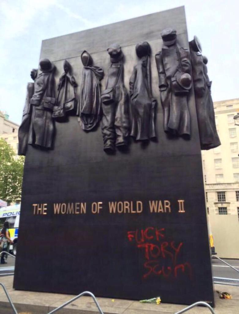 1jamiefoster's tweet image. Having fought and died to get the vote women then fought alongside men to protect it. Today's left thinks this..