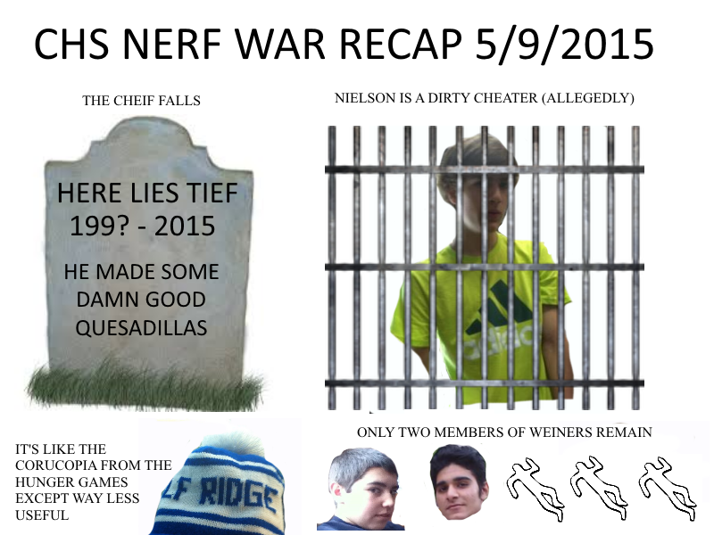 StarsGotMeLike's tweet photo. For people that haven't been keeping up with everything today I made a quick review of the day. @CHSNerfWar http://t.co/P2BK3ZdEr0