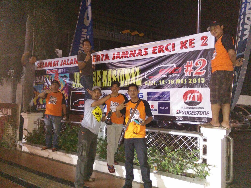 erci_sc's tweet photo. Binner sdh ready di semarang #Jamnas2ERCI @SuzukiIndonesia @PancoroS @ertiga_bali http://t.co/x5MwkRhPuk