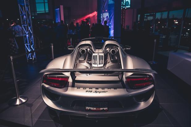 TSC_Agency's tweet image. A stunning photo by @TheGlassEye_ca of the #Porsche 918. @OpenRoadCA&apos;s @Porsche opening last week #ClientEvents