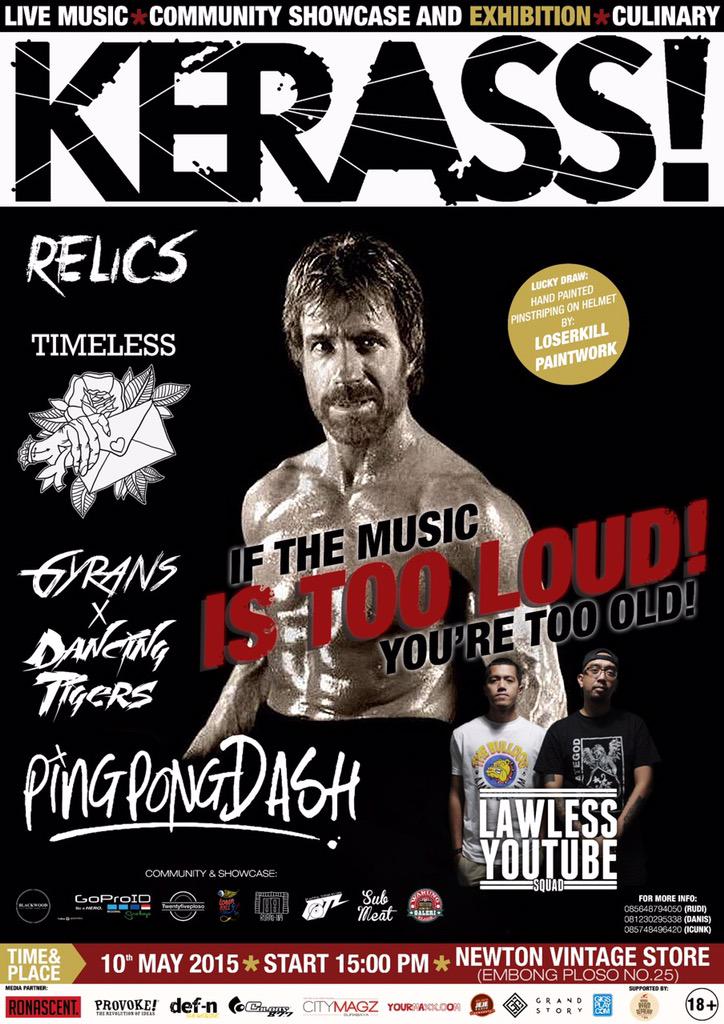 Yo Surabaya! Untuk pertama kalinya nanti malam #LawlessYoutubeSquad akan main di <a href="/Newtonstoreid/">Newton Store ☮</a>