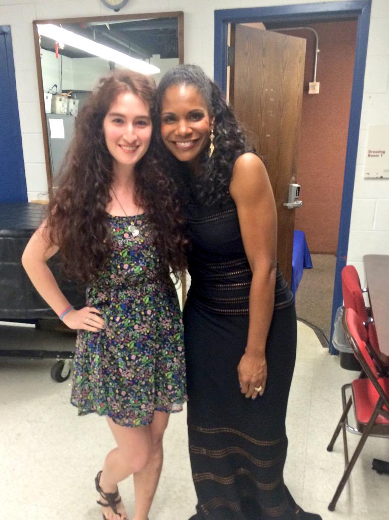 mollipop215's tweet photo. What an incredible honor to see the incomparable @AudraEqualityMc perform. A beautiful person—inside and out!!! http://t.co/PtVzWbNlei