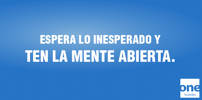 onehoteles's tweet photo. #ONEtip para disfrutar de tus viajes, lo mejor es mantener una #ActitudONE, tipo: http://t.co/AMdumseWYD