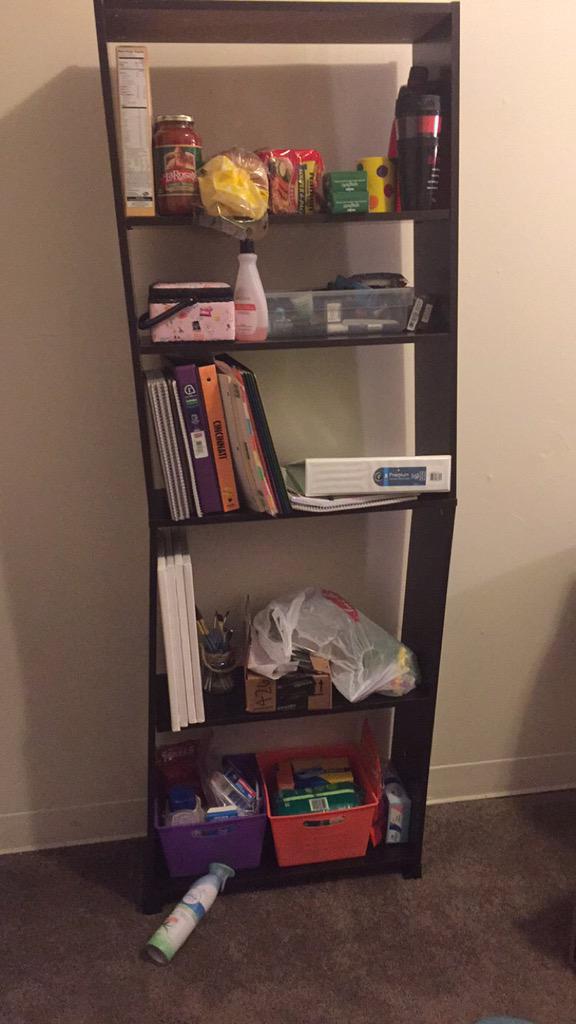 ray_is_writing's tweet photo. I tried to put a bookshelf together... http://t.co/2UVCIuIDdx