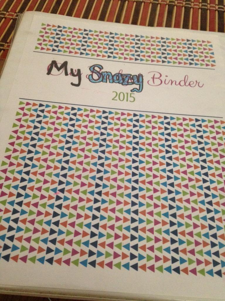 TidyUpLife's tweet photo. Put together an all access binder today! Planner, menu planning, and to do list all in one! #TidyUpLife #getorganized http://t.co/Rs0zHa12Lj