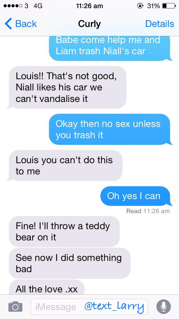 Looks like I need to ruin some more of his innocence...