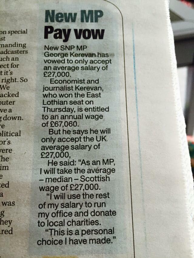 YesGiffnock's tweet photo. @GeorgeKerevan Much kudos and respect to you sir for this. http://t.co/zHzJFjdYmU