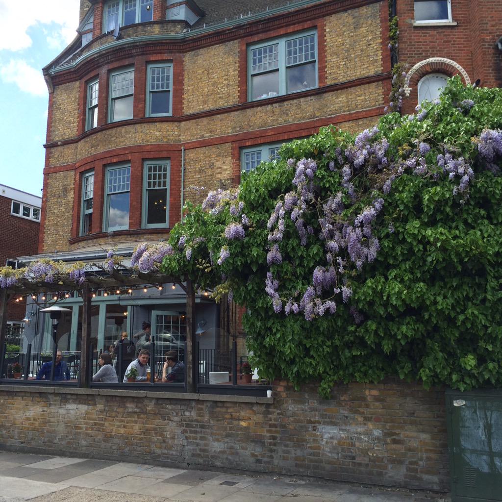 Found the cutest pub in Peckham called the Clock House, plus it's dog friendly