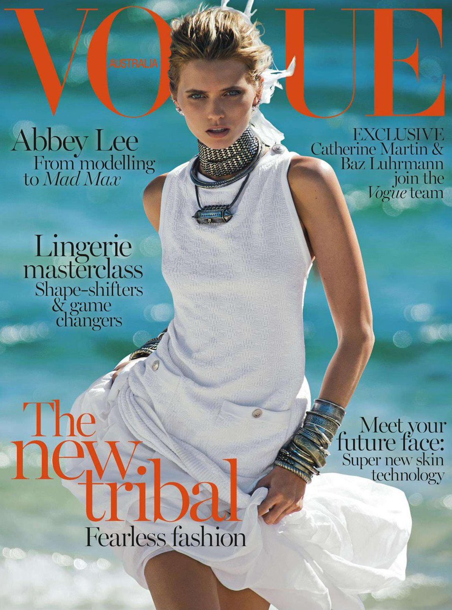 femalemodelsbot's tweet photo. Abbey Lee Kershaw (Australian model, born in 1987) for Vogue Australia April 2014 https://t.co/klIjb1fERN